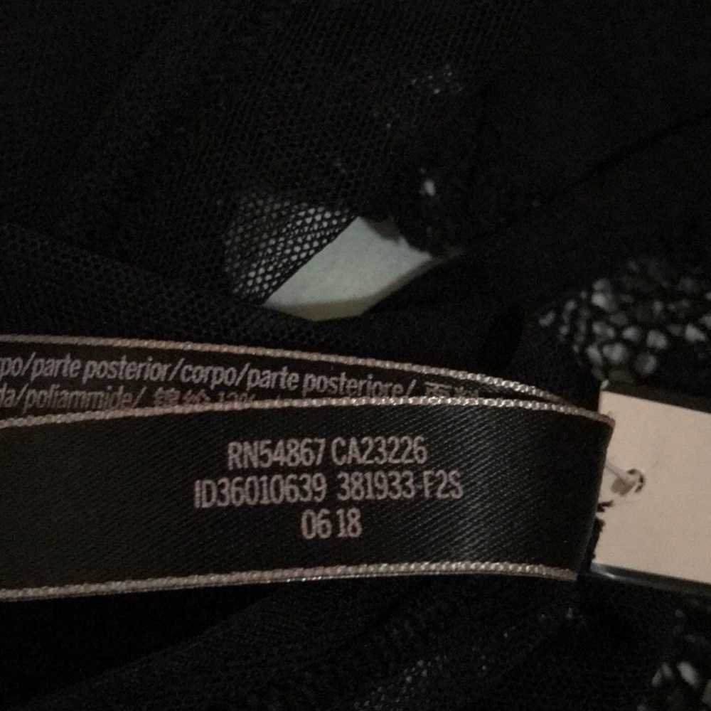 New VS VERY SEXY Embellished Cheeky Panty Black - Picture 5 of 5